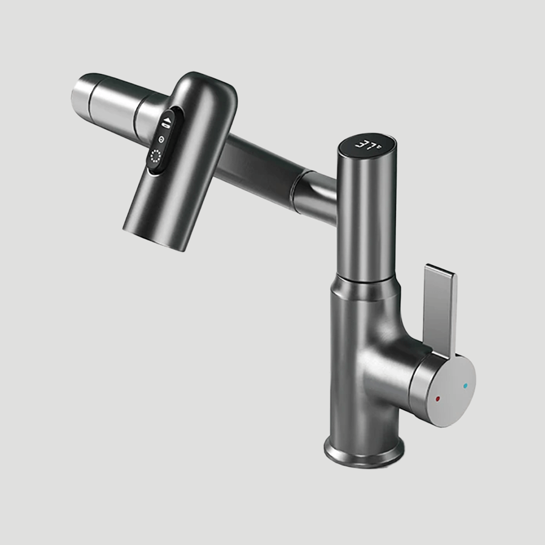 360° Smart Faucet with LED Temperature Display