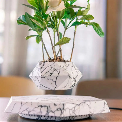 360-Degree Rotating Floating Flower Pot