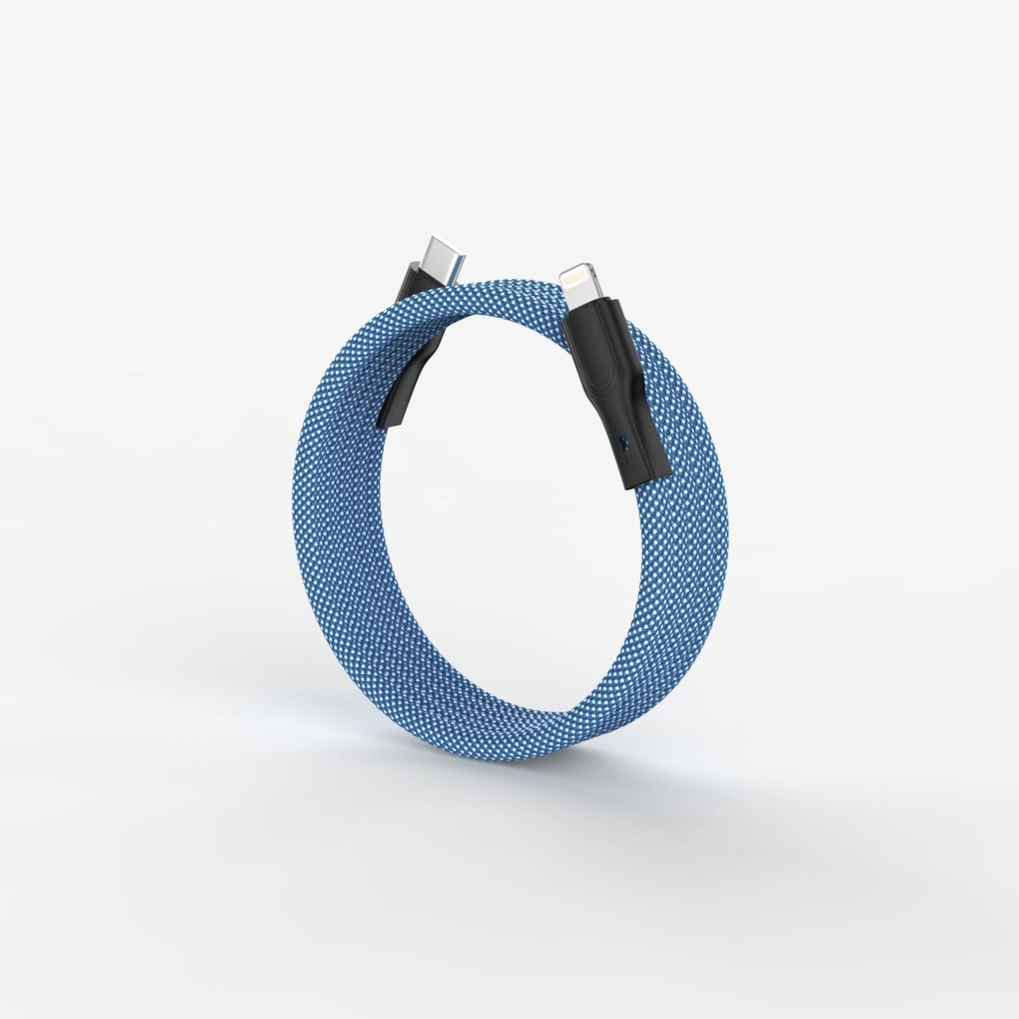 100W Magnetic Spiral Fast Charging Cable