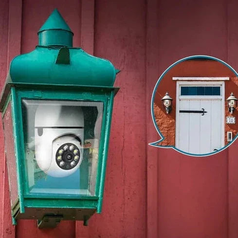 360-Degree Bulb Security Camera - Full HD Night Vision