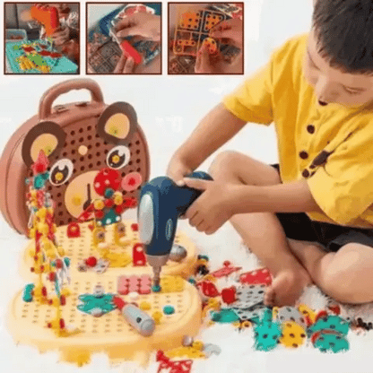 3D Electric Drill Toy Set for Kids