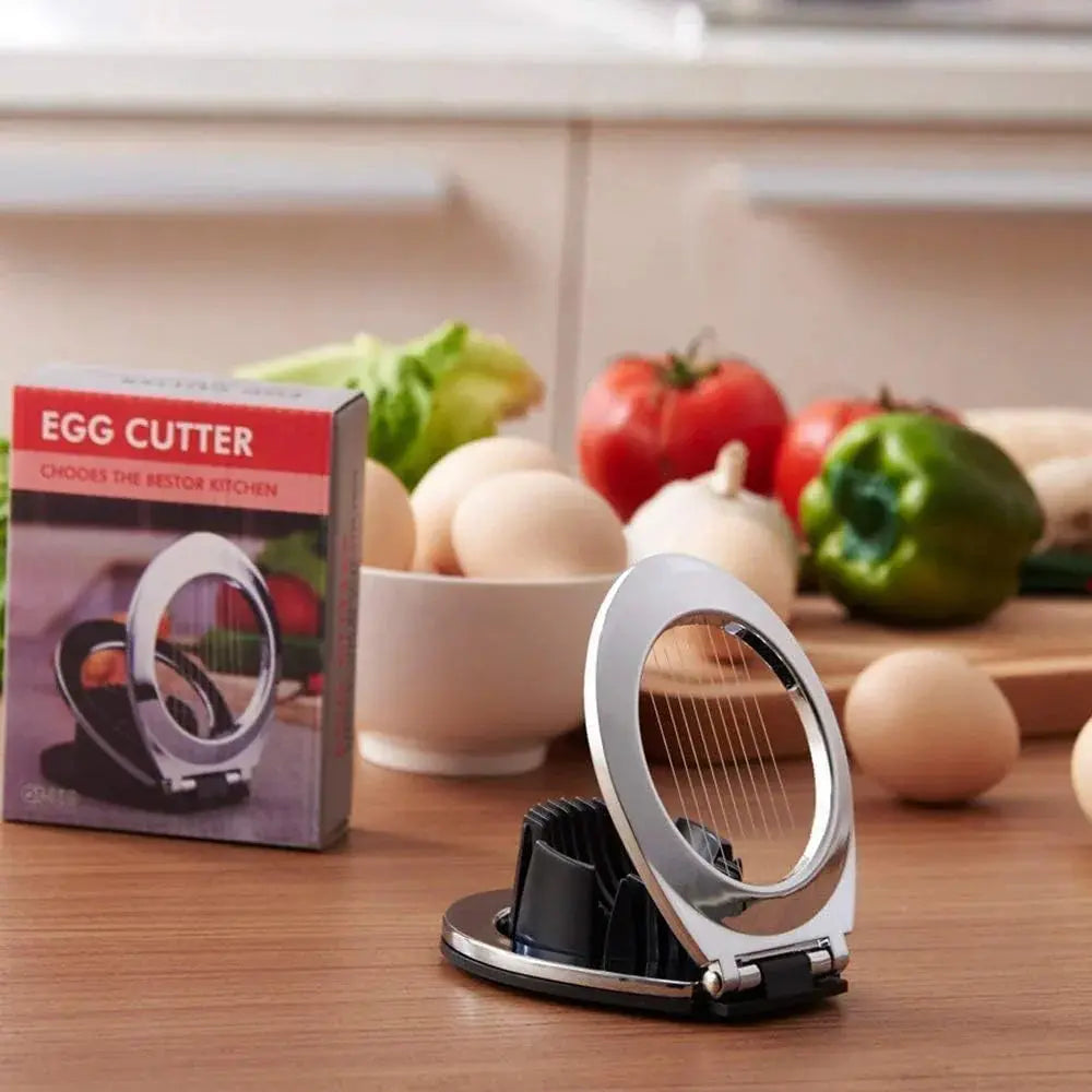 3-in-1 Egg Slicer, Splitter & Wedger