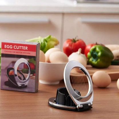 3-in-1 Egg Slicer, Splitter & Wedger
