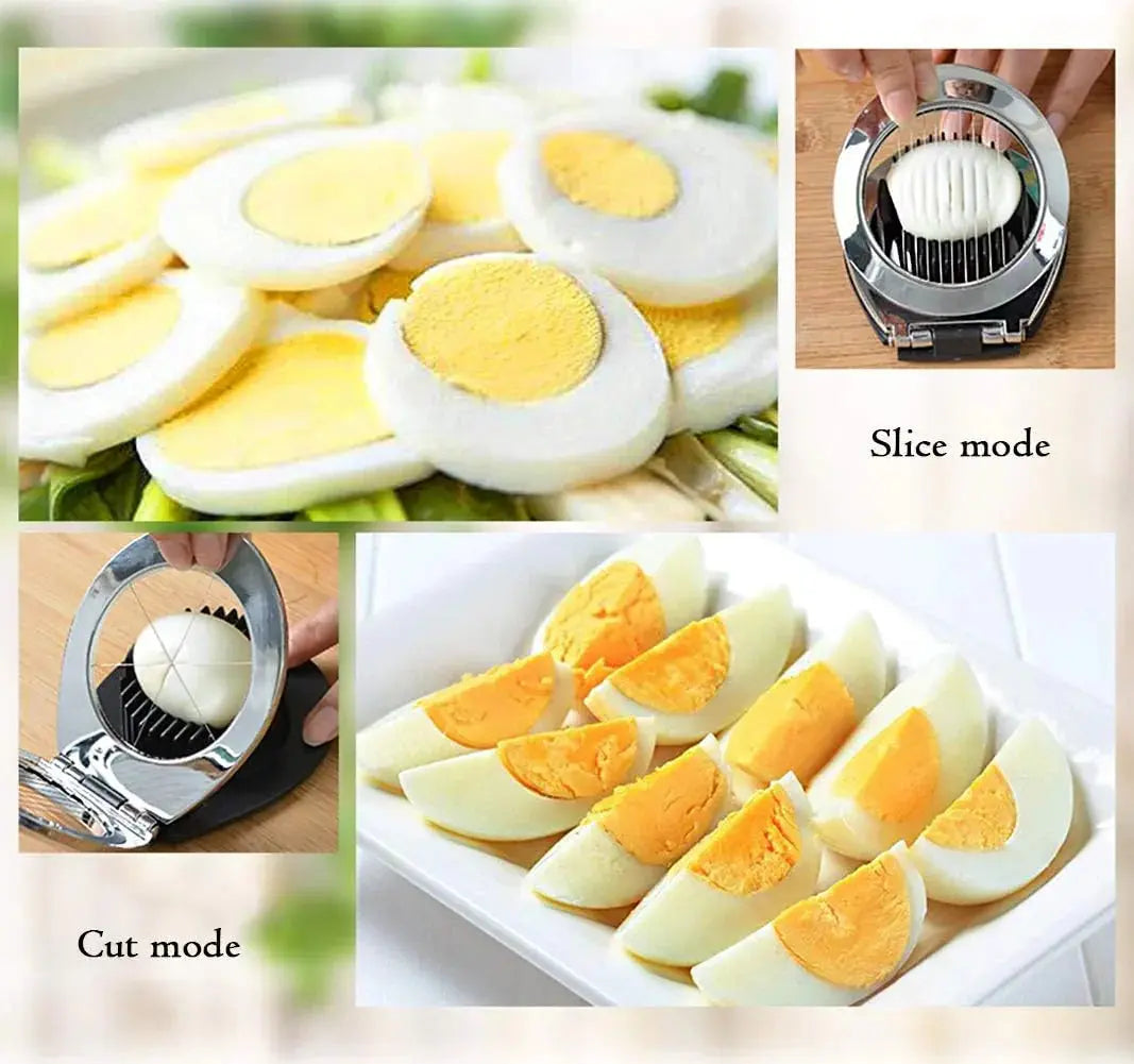 3-in-1 Egg Slicer, Splitter & Wedger