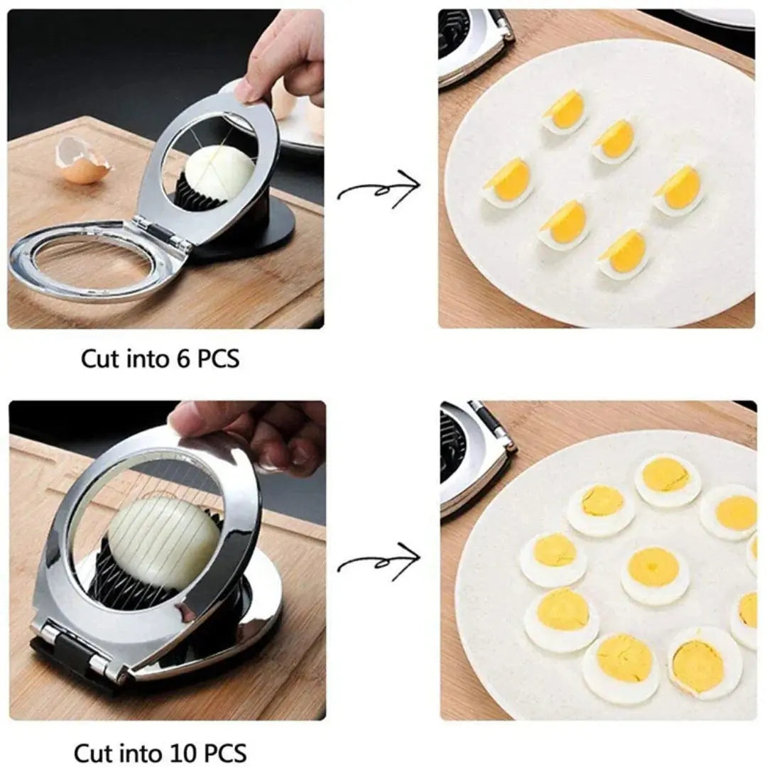 3-in-1 Egg Slicer, Splitter & Wedger