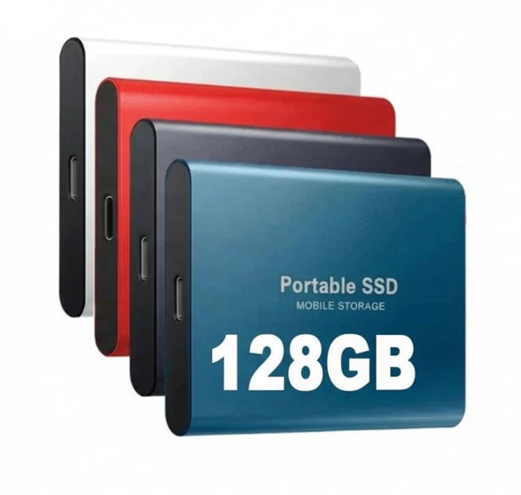 128 GB Portable External SSD - USB 3.2