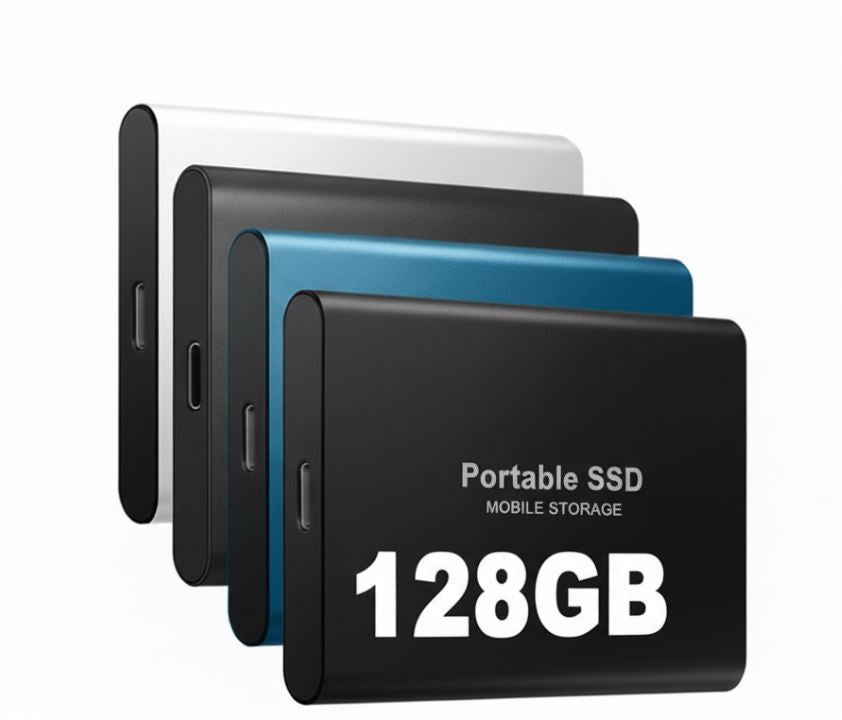 128 GB Portable External SSD - USB 3.2