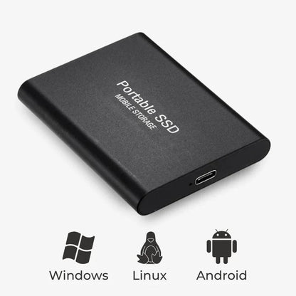 128 GB Portable External SSD - USB 3.2