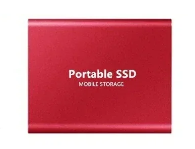 128GB Portable External SSD with USB-C