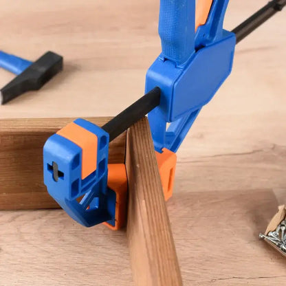 2-Piece One-Hand F-Clamp Set for Secure Clamping