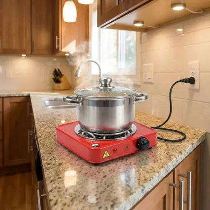 1000W Portable Electric Hot Plate for Kitchen