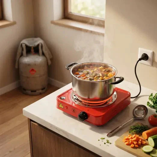 1000W Portable Electric Hot Plate for Kitchen