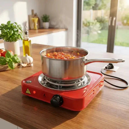 1000W Portable Electric Hot Plate for Kitchen