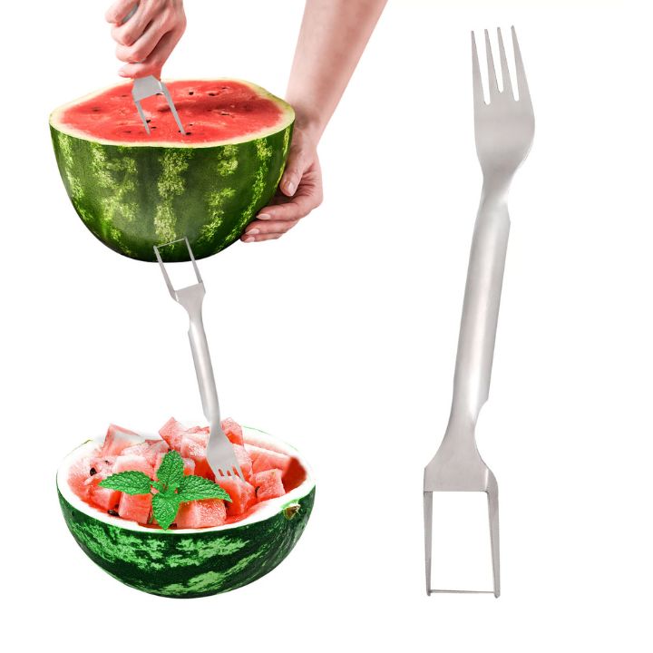 2-in-1 Stainless Steel Fruit Slicer