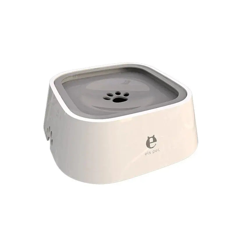 1.5L Splash-Resistant Floating Pet Water Bowl