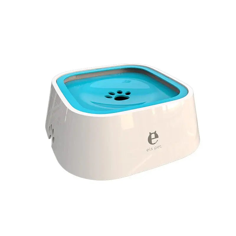 1.5L Splash-Resistant Floating Pet Water Bowl