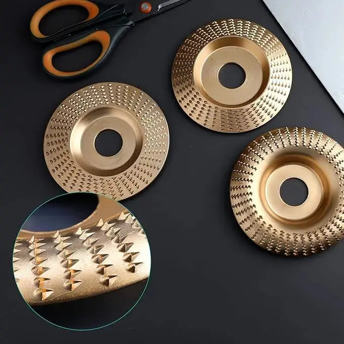 3-Piece Grinding Wheel Set for Woodworking