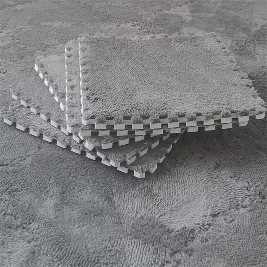 12-Piece Interlocking Foam Floor Mat Set