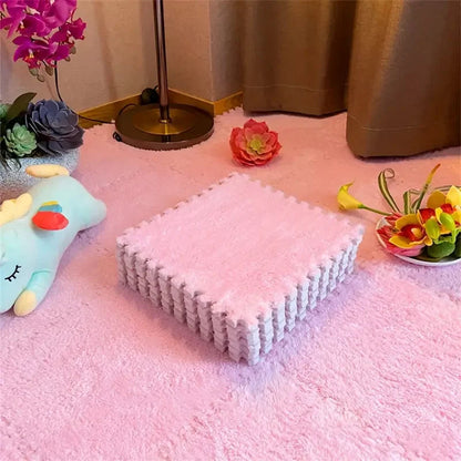 12-Piece Interlocking Foam Floor Mat Set