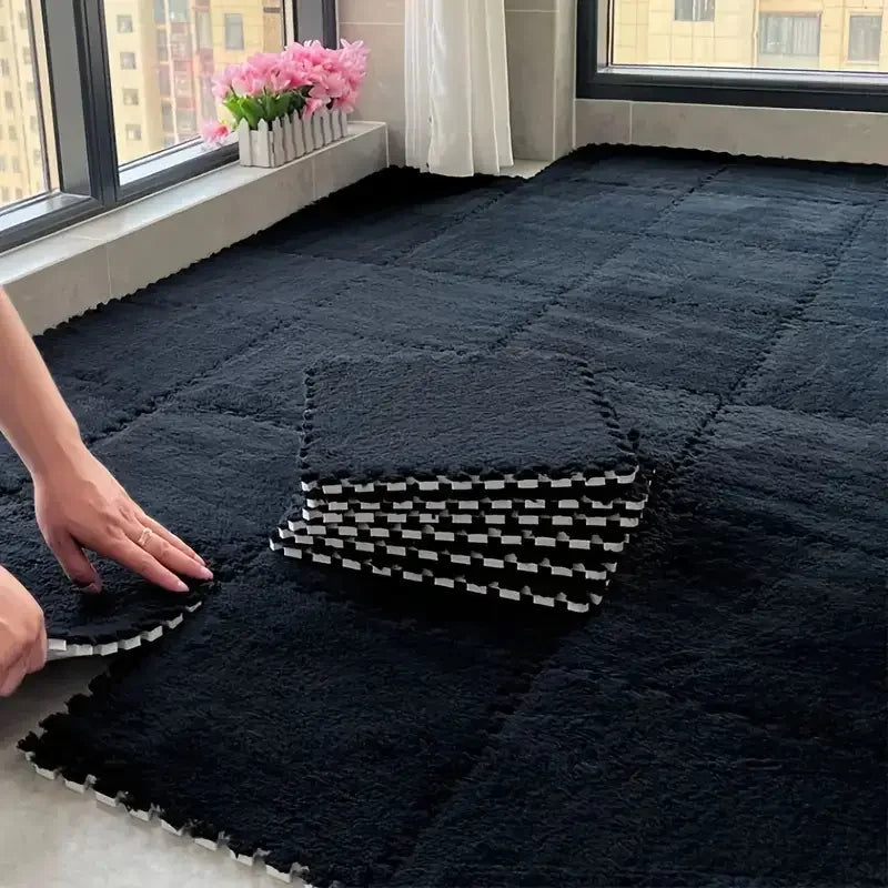 12-Piece Interlocking Foam Floor Mat Set