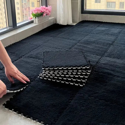12-Piece Interlocking Foam Floor Mat Set