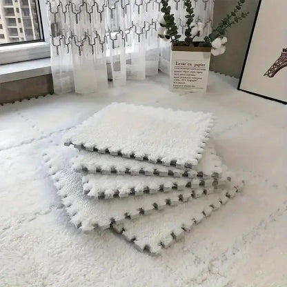 12-Piece Interlocking Foam Floor Mat Set