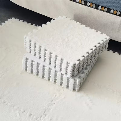 12-Piece Interlocking Foam Floor Mat Set