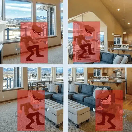 360-Degree Wireless Security Camera with Night Vision