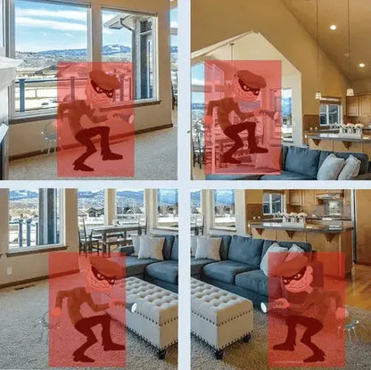 360-Degree Wireless Security Camera with Night Vision