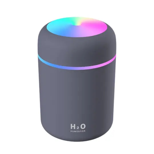 300ml Ultrasonic Humidifier with Colorful Ring Light