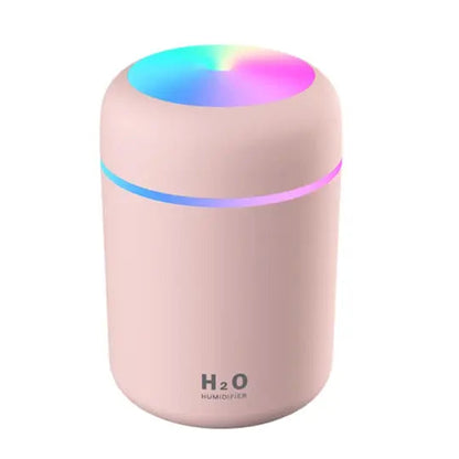 300ml Ultrasonic Humidifier with Colorful Ring Light
