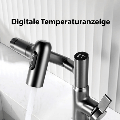 360° Swivel Kitchen Faucet with Temperature Display