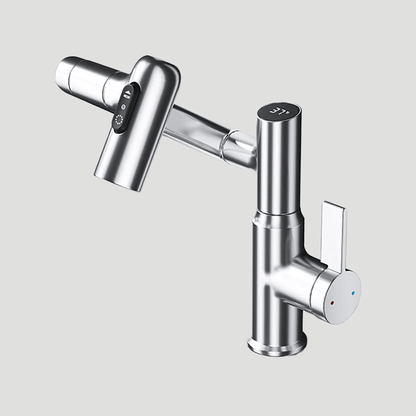 360° Swivel Kitchen Faucet with Temperature Display