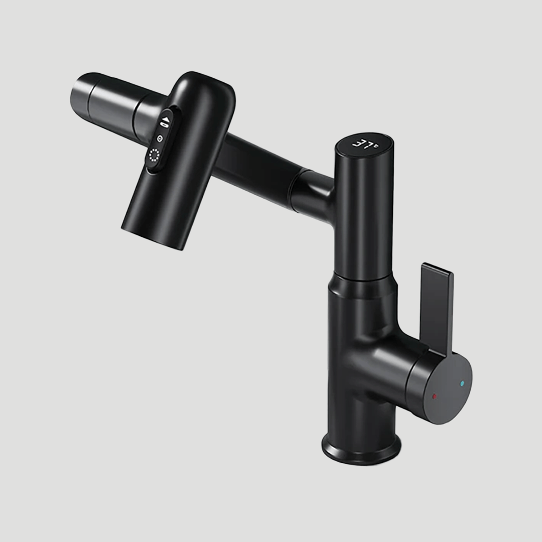 360° Swivel Kitchen Faucet with Temperature Display
