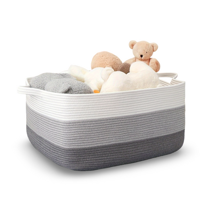 45L Woven Fabric Storage Bin Organizer