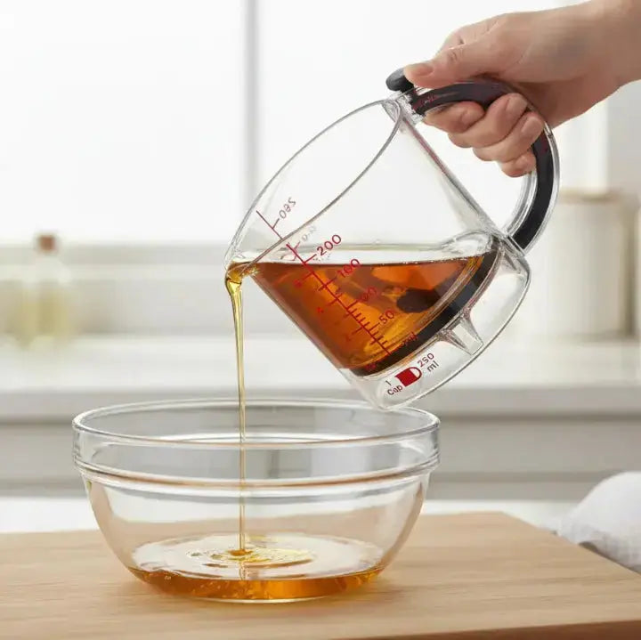 250ml Clear Measuring Cup with Markings