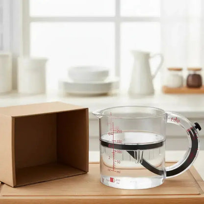 250ml Clear Measuring Cup with Markings