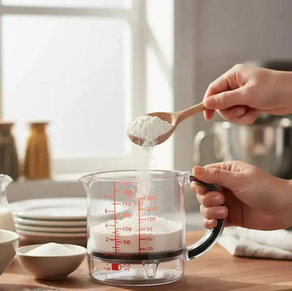 250ml Clear Measuring Cup with Markings