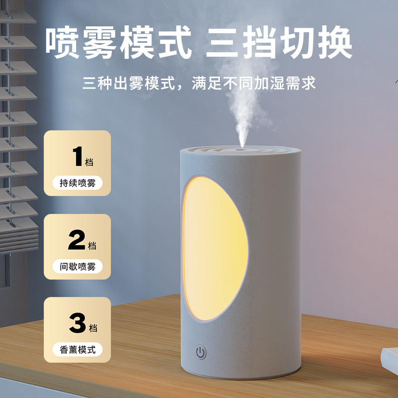 Tree Hole Humidifier with LED Mood Light