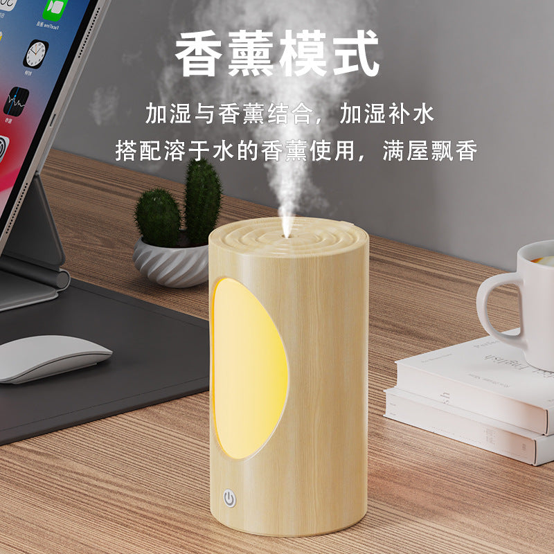 Tree Hole Humidifier with LED Mood Light