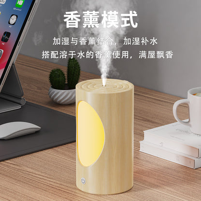 Tree Hole Humidifier with LED Mood Light