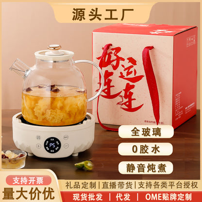 9-in-1 Glass Health Pot & Electric Tea Maker