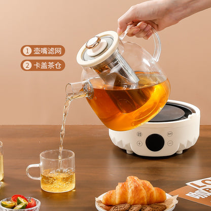9-in-1 Glass Health Pot & Electric Tea Maker