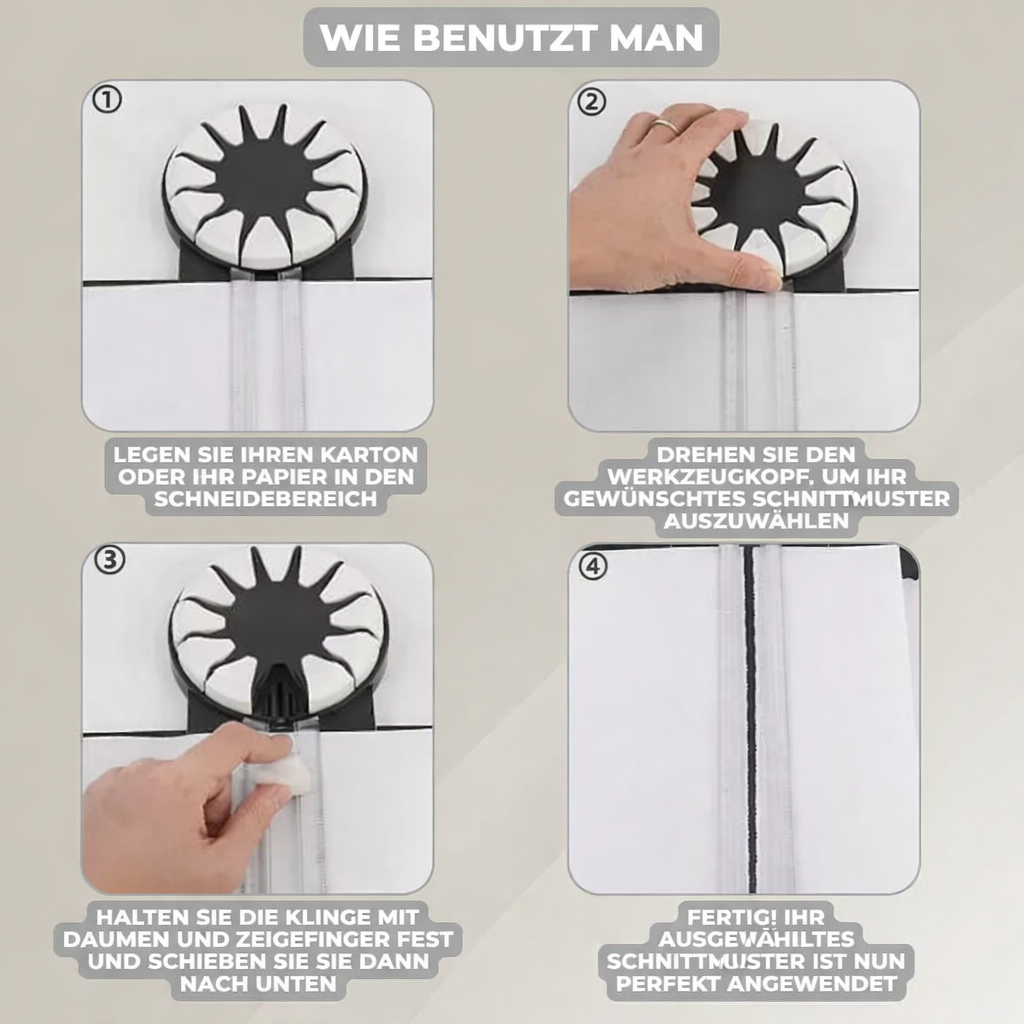 12-in-1 Precision Craft Cutter with Ergonomic Grip