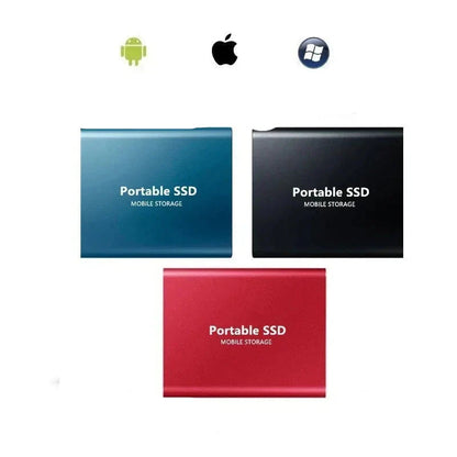 2TB Portable External Solid State Drive (SSD)