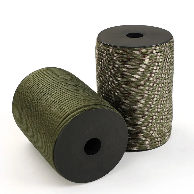 100m Heavy-Duty Paracord 550 - 9-Strand Survival Rope