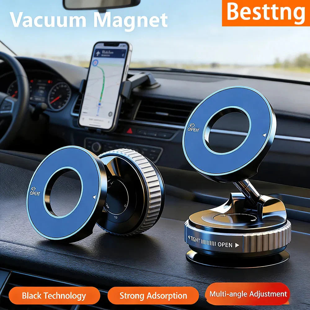 360 Rotating Magnetic Phone Mount with Suction Cup