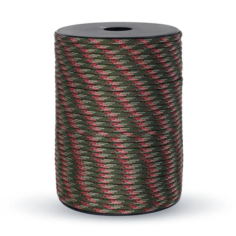 100m Heavy-Duty Paracord 550 - 9-Strand Survival Rope