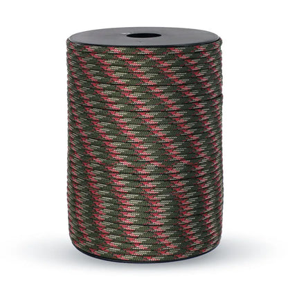 100m Heavy-Duty Paracord 550 - 9-Strand Survival Rope