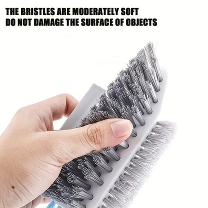 4-in-1 Tile, Grout & Glass Cleaning Brush Set of 2